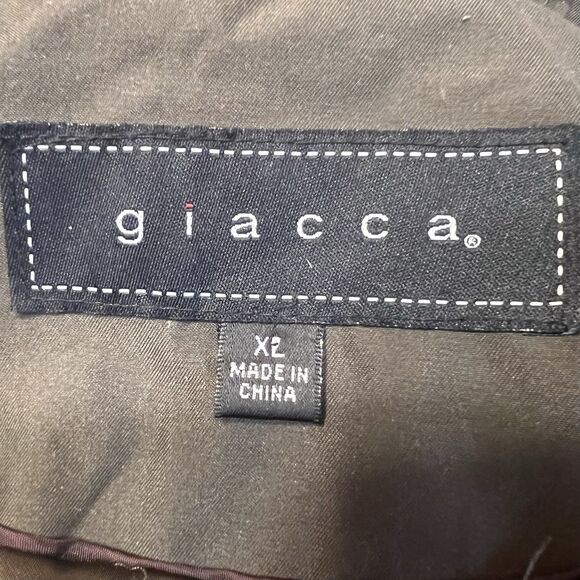 Giacca Olive Hooded Utility Parka Jacket XL Gorpcore Quiet Luxury Fall Layering - Picture 4 of 16